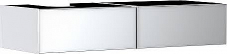 Тумба под раковину Hansgrohe Xevolos E 54319390 1370/550 матовый белый/бронза