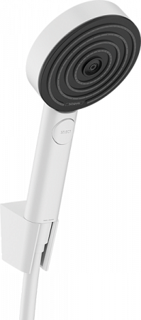 Ручной душ Hansgrohe Pulsify Select S 24306700. белый матовый