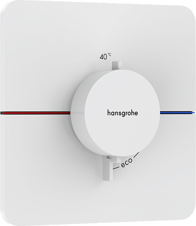 Термостат для скрытой установки Hansgrohe ShowerSelect Comfort Q. 15588700. белый матовый