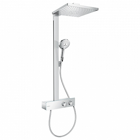 Hansgrohe Raindance E Showerpipe 300 1jet EcoSmart 9 л/мин с ShowerTablet 350 хром