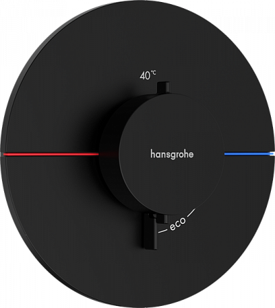 Термостат для скрытой установки Hansgrohe ShowerSelect Comfort S. 15559670. черный матовый