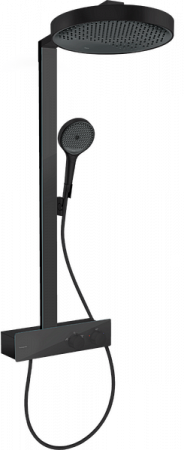 Душевая система Hansgrohe Rainfinity Showerpipe 360. 26853670. черный матовый