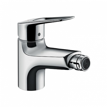 Hansgrohe Novus Loop Смеситель для биде 70 однорычажный со сливным гарнитуром хром