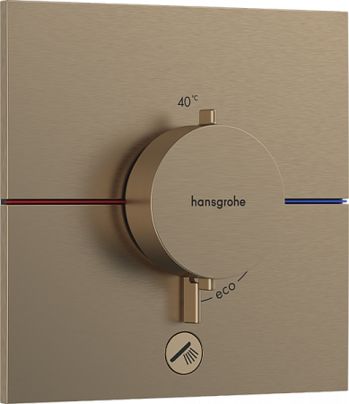 Термостат для скрытой установки Hansgrohe ShowerSelect Comfort E. 15575140. матовая бронза