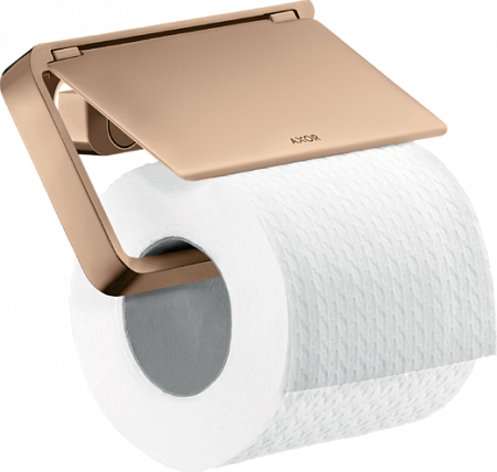 Держатель для туалетной бумаги AXOR Universal Softsquare полированное красное золото