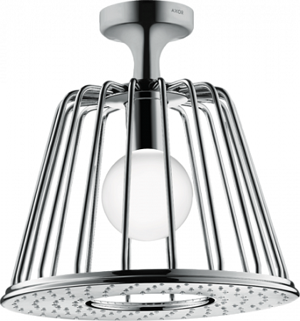 Верхний душ AXOR LampShower/Nendo 275 1jet, с потолочным подсоединением, хром