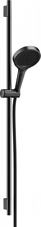 Душевой гарнитур Hansgrohe Rainfinity 28744340. матовый черный хром