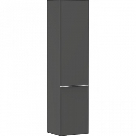 Шкаф высокий Hansgrohe Xelu Q 54140000 400/350 дверь справа хром/матовый серый алмаз
