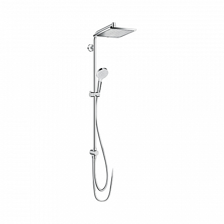 Hansgrohe Crometta Е 240 1jet Showerpipe Reno Ecosmart душевая система хром