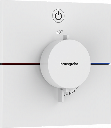 Термостат для скрытой установки Hansgrohe ShowerSelect Comfort S. 15571700. белый матовый