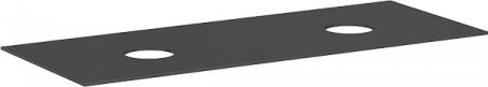 Консоль Hansgrohe Xevolos E 54332780 1370/550 матовый серый сланец