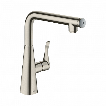 Hansgrohe Metris Select M71 Кухонный смеситель однорычажный 260 1jet сталь