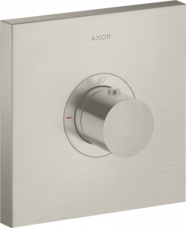 Термостат AXOR ShowerSelect HighFlow, скрытого монтажа, квадратный, сталь