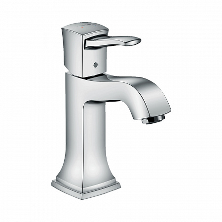 Hansgrohe Metropol Classic Смеситель для раковины 110 однорычажный с рычаговой рукояткой без сливного набора хром