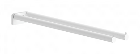 Держатель для полотенец с двумя ручками Hansgrohe AddStoris S 41787700. белый матовый