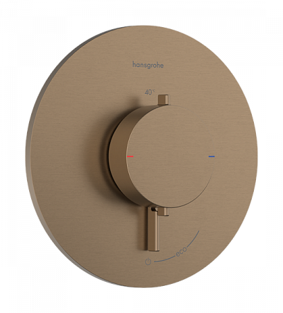 Термостат для скрытой установки Hansgrohe Ecostat Comfort S. 33714140. матовая бронза