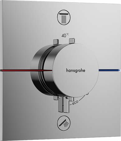 Термостат для скрытой установки Hansgrohe ShowerSelect Comfort S. 15572000. хром