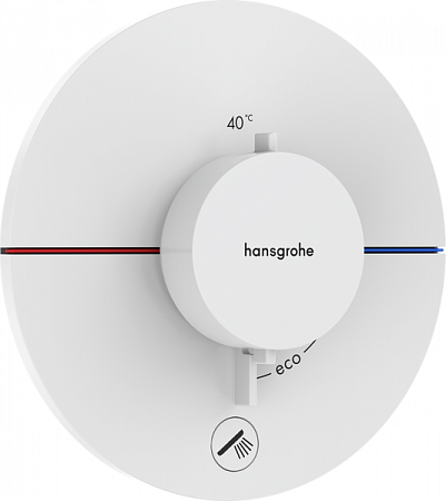 Термостат для скрытой установки Hansgrohe ShowerSelect Comfort S. 15562700. белый матовый