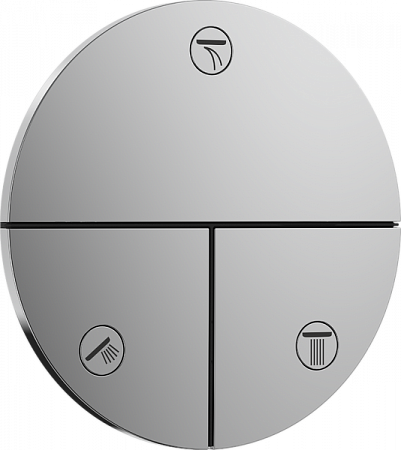 Клапан для скрытой установки Hansgrohe ShowerSelect Comfort S. 15558000. хром