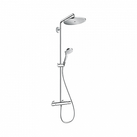 Hansgrohe Croma Select S Showerpipe 280 1jet Душевой набор с термостатом хром