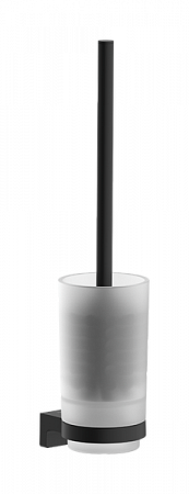 Настенный держатель для ершика Hansgrohe AddStoris S 41782670. черный матовый