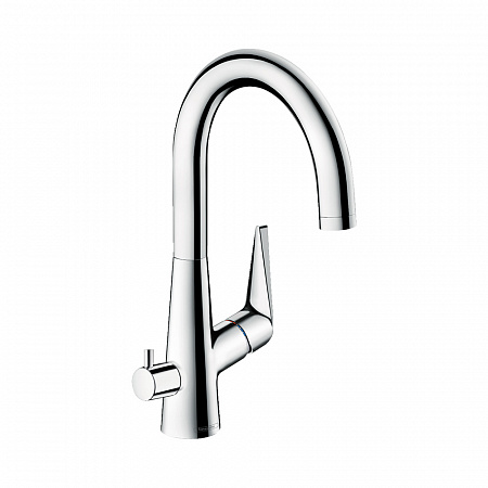 Hansgrohe Talis M51 Кухонный смеситель однорычажный 220 с запорным вентилем 1jet хром