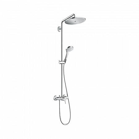 Hansgrohe Croma Select S Showerpipe 280 1jet Душевой набор с однорычажным смесителем хром