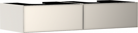Тумба под раковину Hansgrohe Xevolos E 54317790 1370/550 матовый бежевый/металлический песочно-бежевый