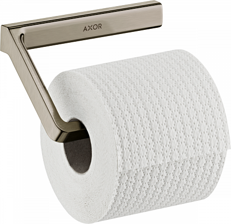 Держатель для туалетной бумаги AXOR Universal Softsquare без крышки, матовый никель