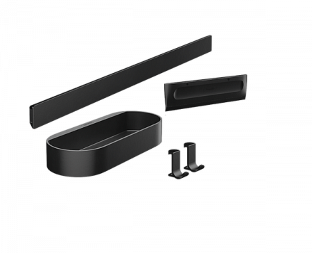 Комплект для ванны Hansgrohe WallStoris 27967670. черный матовый