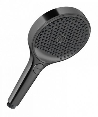 Ручной душ AXOR ShowerSphere130 3jet EcoSmart+. матовый черный хром