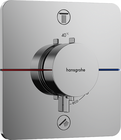 Термостат для скрытой установки Hansgrohe ShowerSelect Comfort Q. 15586000. хром