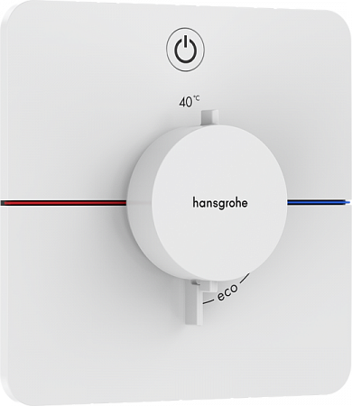 Термостат для скрытой установки Hansgrohe ShowerSelect Comfort Q. 15581700. белый матовый