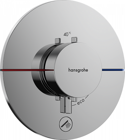 Термостат для скрытой установки Hansgrohe ShowerSelect Comfort S. 15562000. хром