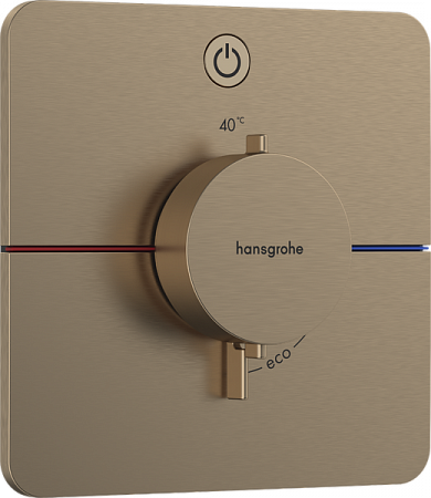 Термостат для скрытой установки Hansgrohe ShowerSelect Comfort Q. 15581140. матовая бронза