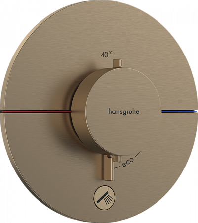 Термостат для скрытой установки Hansgrohe ShowerSelect Comfort S. 15562140. матовая бронза