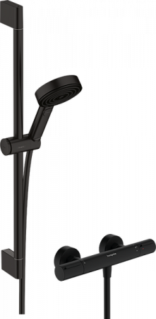 Душевая система Hansgrohe Pulsify Select S 24272670. черный матовый