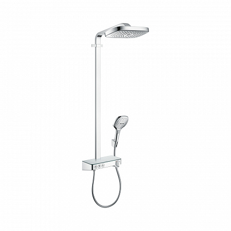 Hansgrohe Raindance Select E 300 3 jet Showerpipe душевая система хром