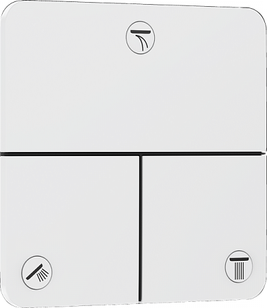 Клапан для скрытой установки Hansgrohe ShowerSelect Comfort Q. 15587700. белый матовый